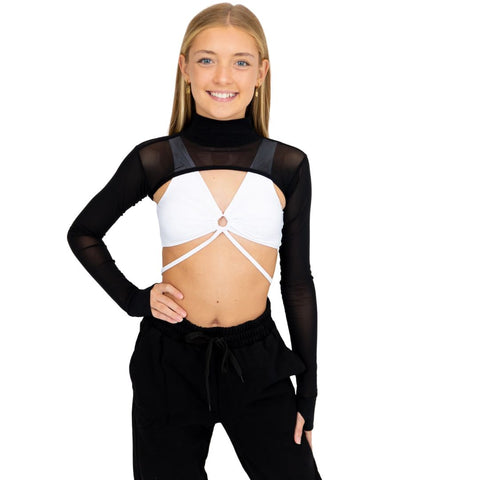 Repeat Shrug Mesh
