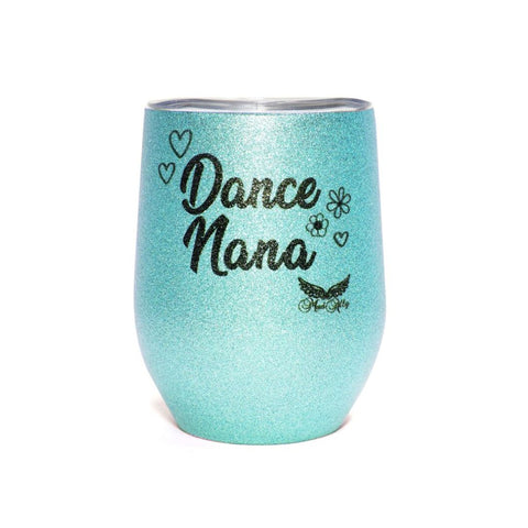 Mad Ally Stemless Glitter Mug Dance Nana
