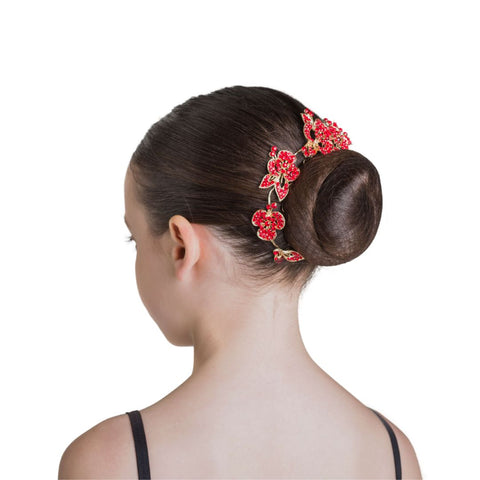 Ruby Sparkle Hairpiece