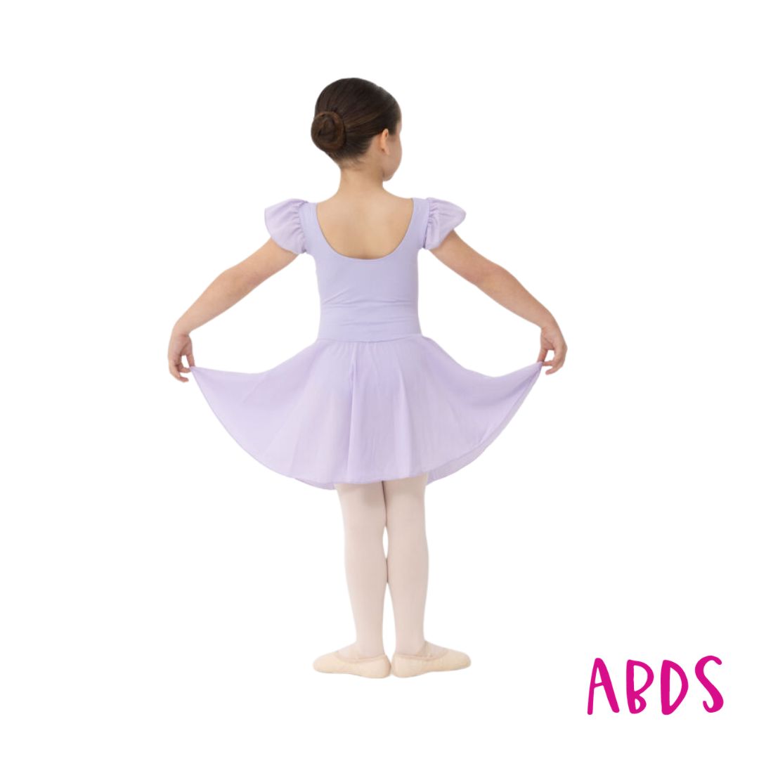 ABDS Bambini Cap Sleeve Chiffon Dress Tactel Child