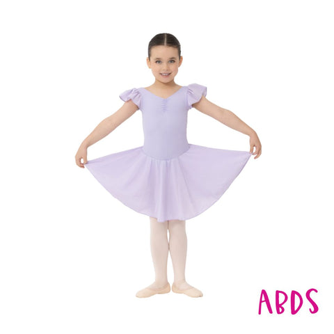ABDS Bambini Cap Sleeve Chiffon Dress Tactel Child