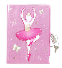 Butterfly Ballet 3D Lockable Diary