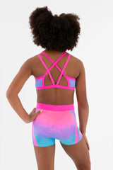 Cindy Rainbow Crop Top