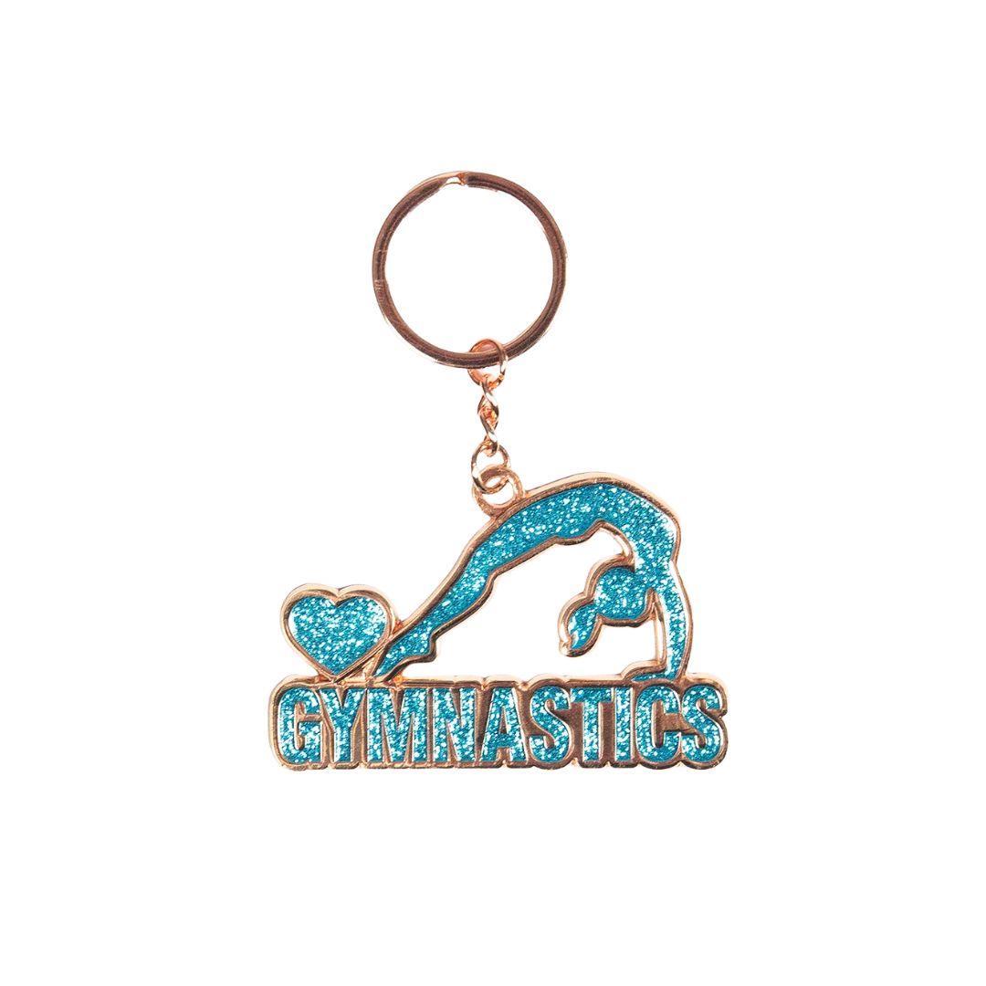Gymnastics Keyring