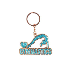 Gymnastics Keyring