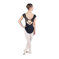 Mila Cross-Back Lace Leotard