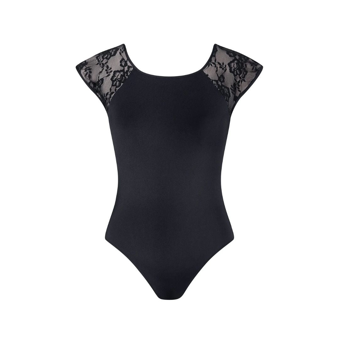Mila Cross-Back Lace Leotard