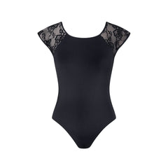 Mila Cross-Back Lace Leotard
