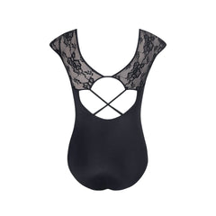 Mila Cross-Back Lace Leotard