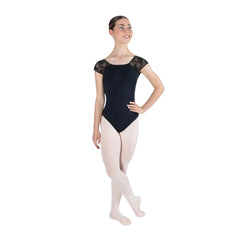 Mila Cross-Back Lace Leotard