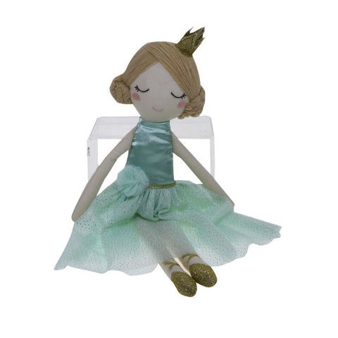 Girl with Green Dress & Crown
