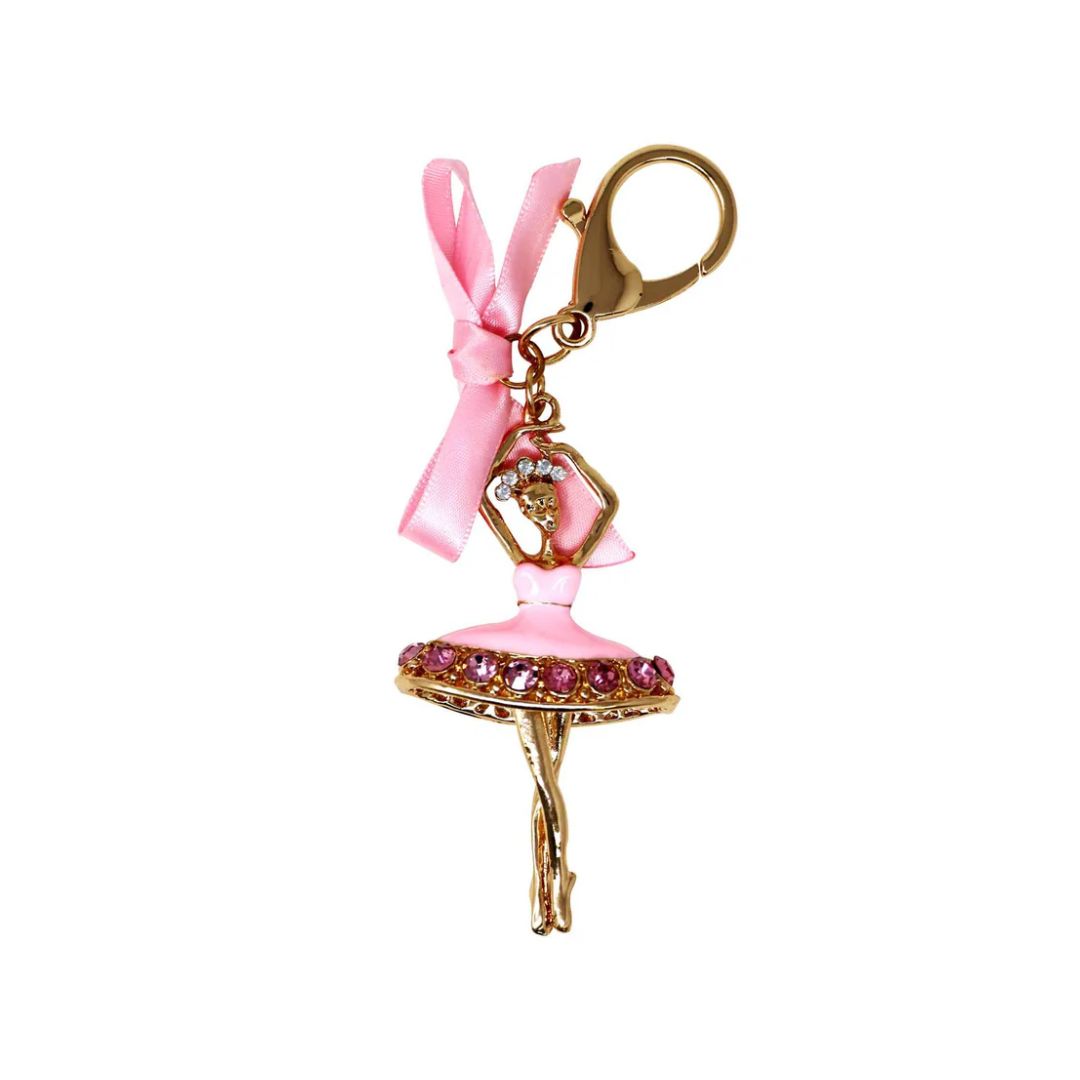 Ballet Gemstone Bag Charm