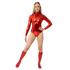 Elektra Metallic Leotard Child