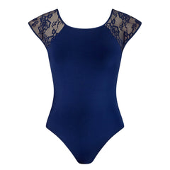 Mila Cross-Back Lace Leotard
