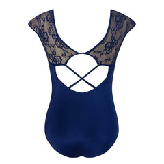 Mila Cross-Back Lace Leotard