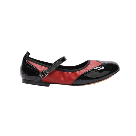 2083BR Ladies Mary Jane Leather Dance Shoe
