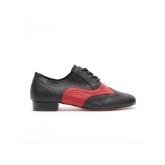 7812BR Gentlemens Leather Wingtip Lace Up Dance Shoe