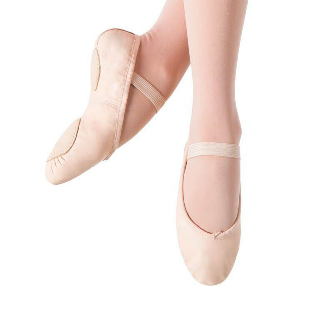 Bloch Prolite II Leather Girls Ballet Flat