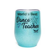 Mad Ally Stemless Glitter Mug Dance Teacher