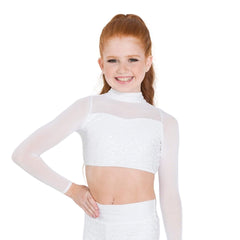 Down Town Long Sleeve Crop Child