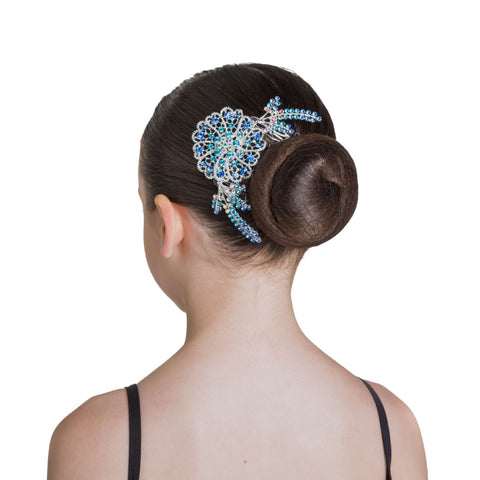 Sapphire Sparkle Hair Comb
