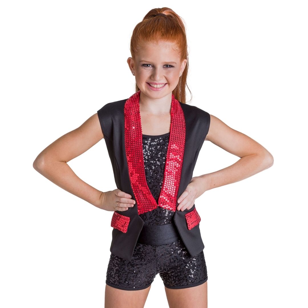 Sequin Waist Coat Child – Showtime Dancewear
