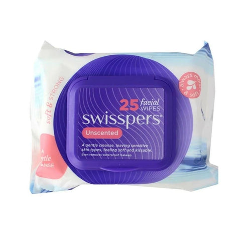 Swisspers Facial Wipes Unscented