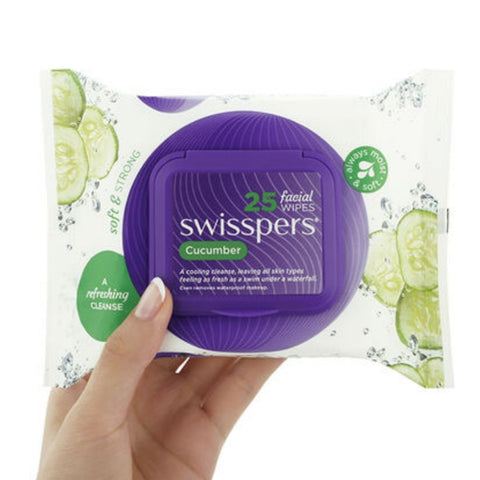 Swisspers Facial Wipes Cucumber