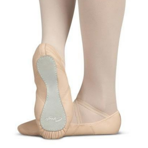 Juliet Leather Full Sole Ballet Shoe