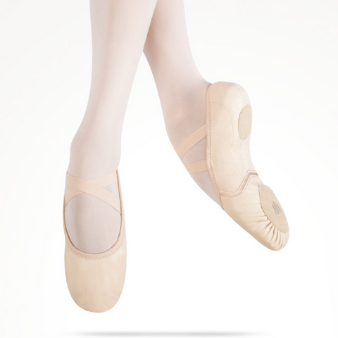Elemental Reflex Leather Hybrid Sole Ballet Shoe