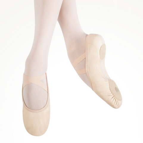 Elemental Leather Hybrid Sole Ballet Shoe
